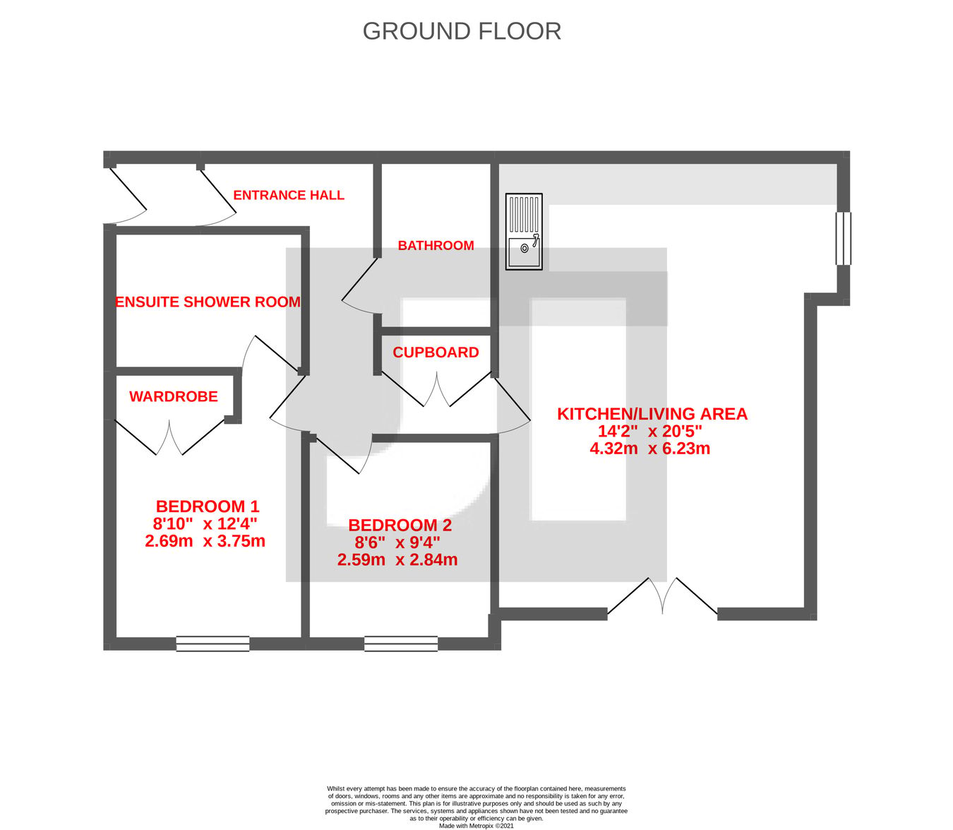 Naismith House, Nab Lane, Shipley floorplan