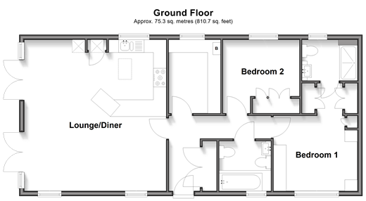 Wateringbury Road East Malling, West Malling floorplan