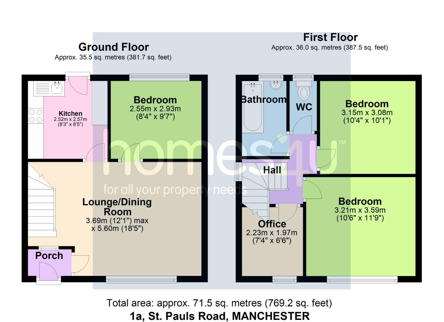 3 Bedrooms  to rent in St Pauls Road, Withington, Manchester M20