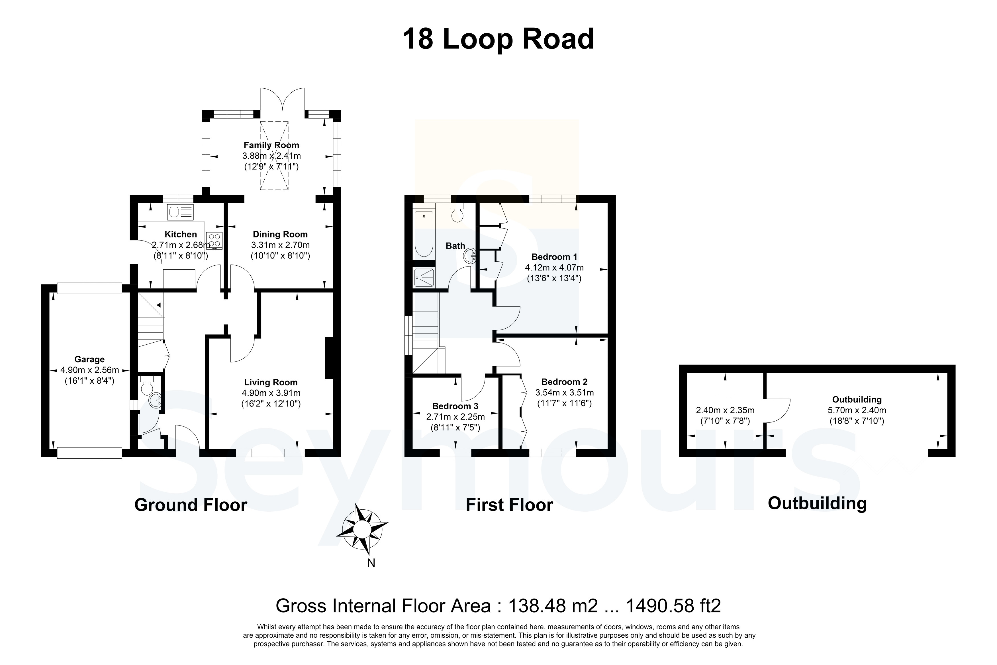 18, Loop Road, Surrey floorplan