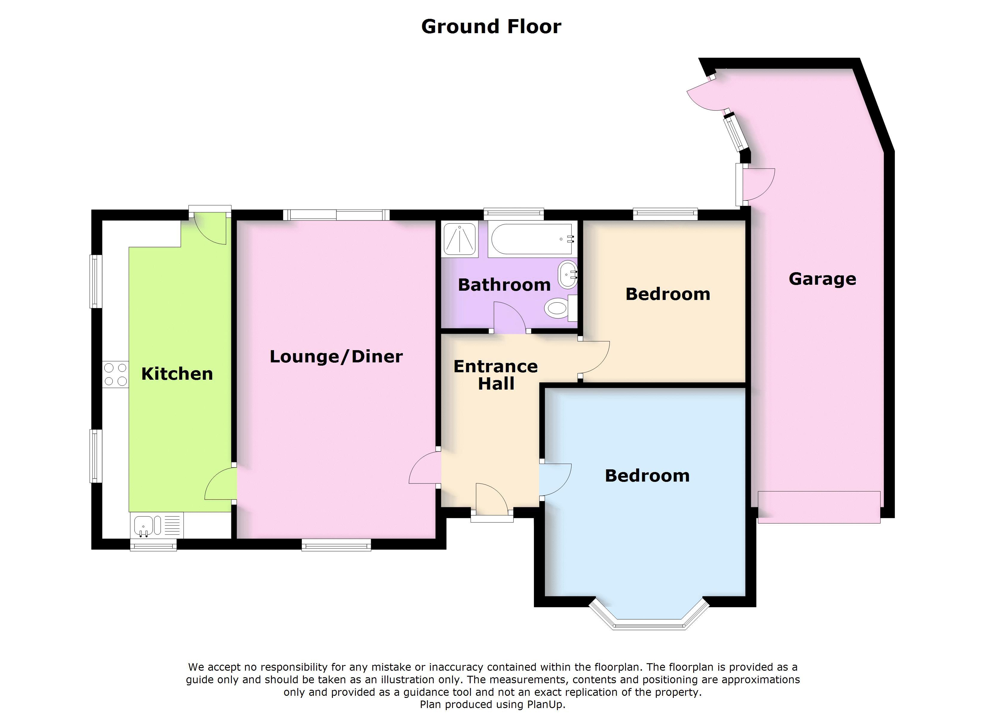 2 Bedrooms Detached bungalow for sale in The Nook, Nursery Road, Scholar Green ST7