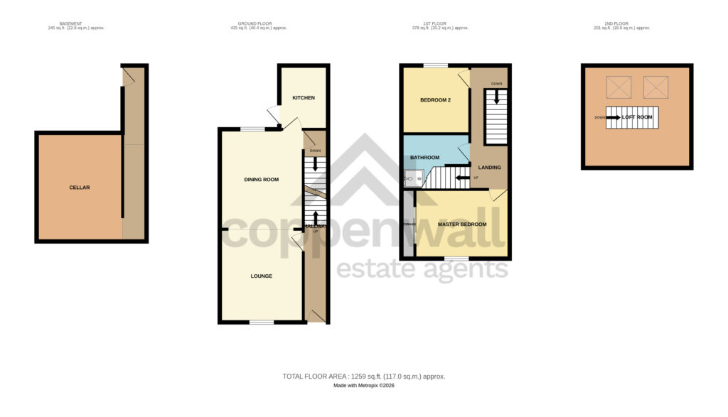 55, Bolton Rd W, Ramsbottom floorplan