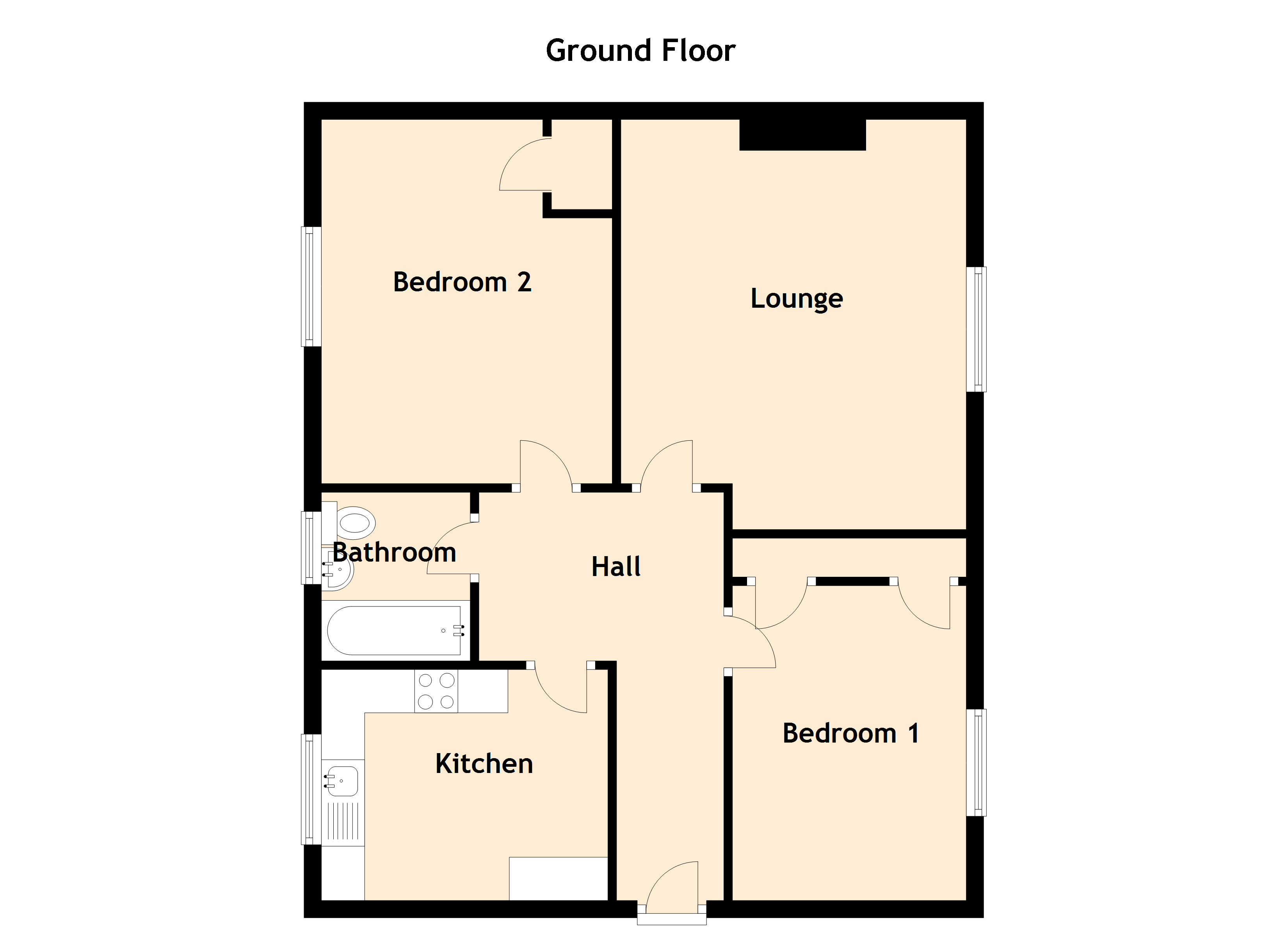 2 Bedrooms Flat for sale in Gilmerton Dykes Avenue, Edinburgh EH17