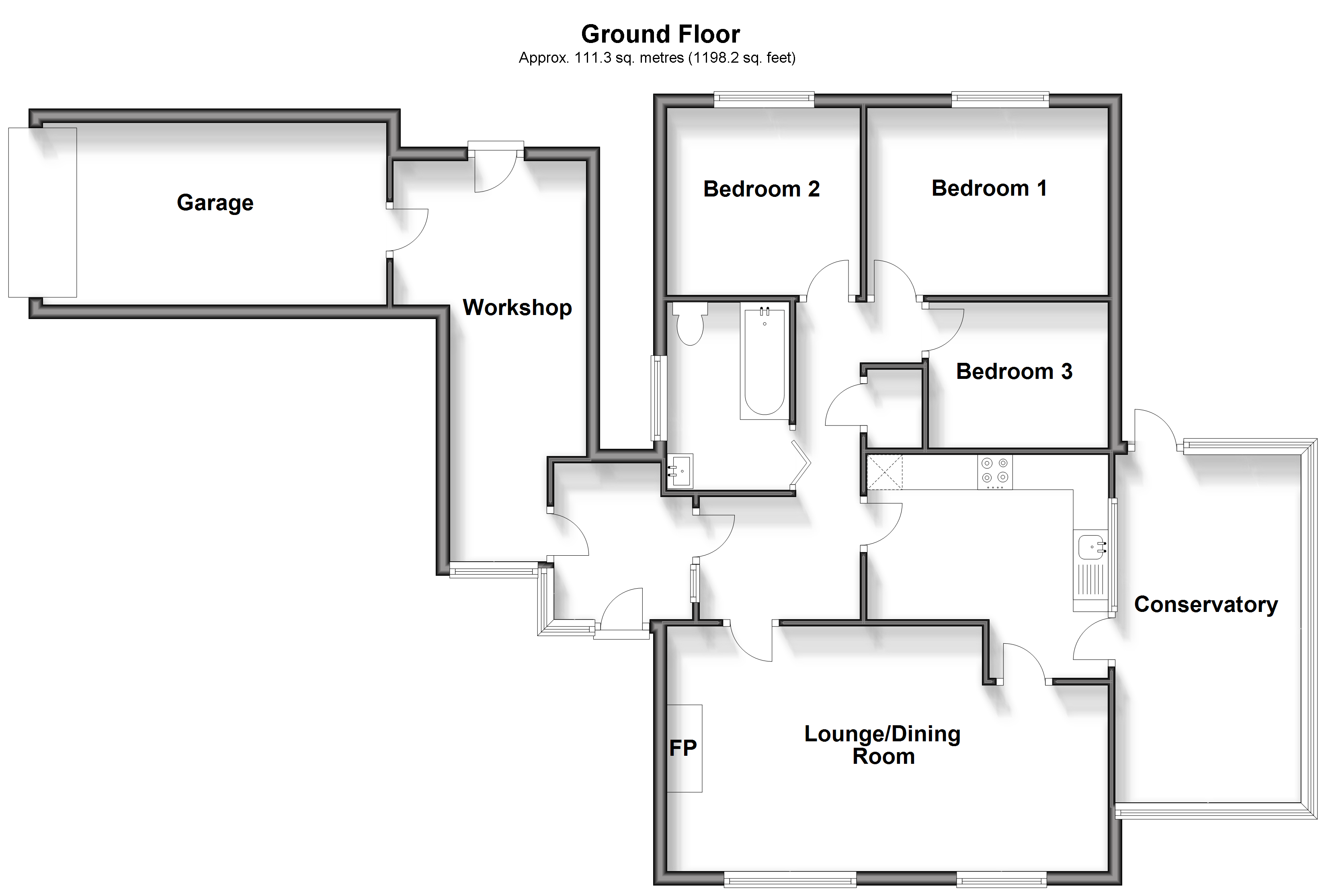 18, Central Way, Sandown floorplan