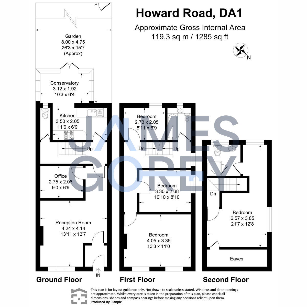 2, Howard Road, Dartford floorplan