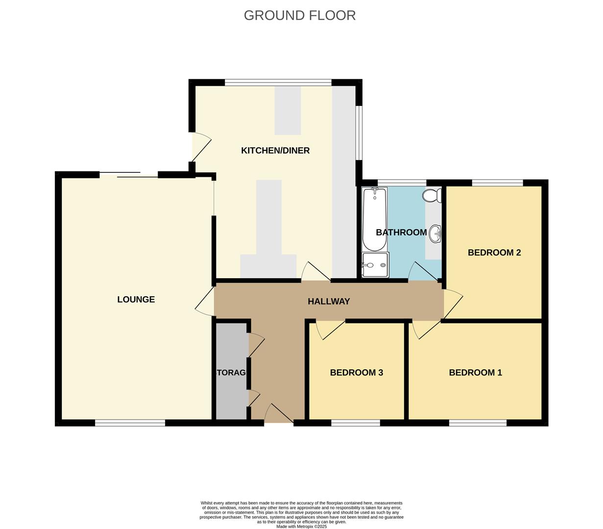 107, Kingsley Close, Ashton-Under-Lyne floorplan