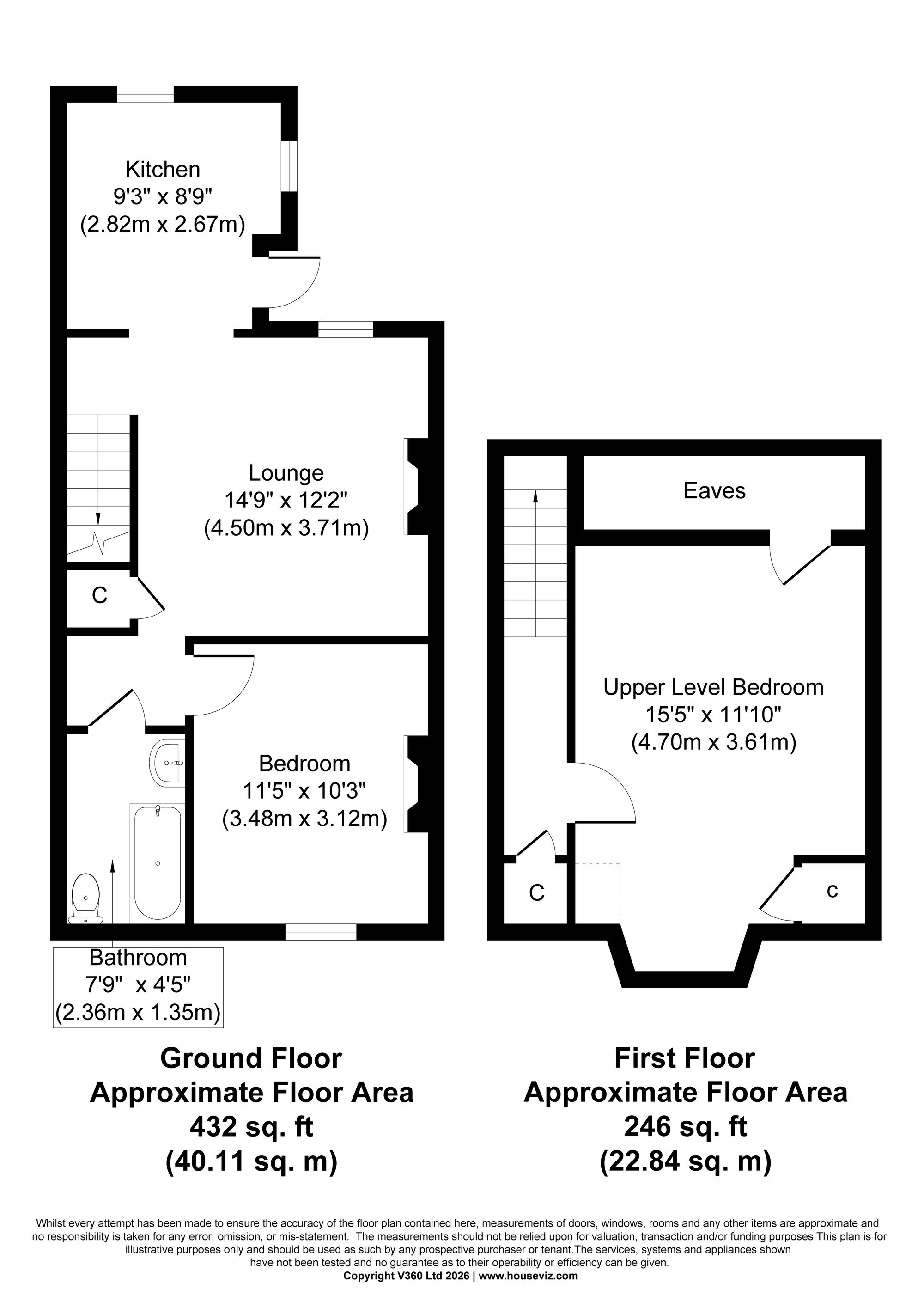 1 New Holygate, Broxburn floorplan