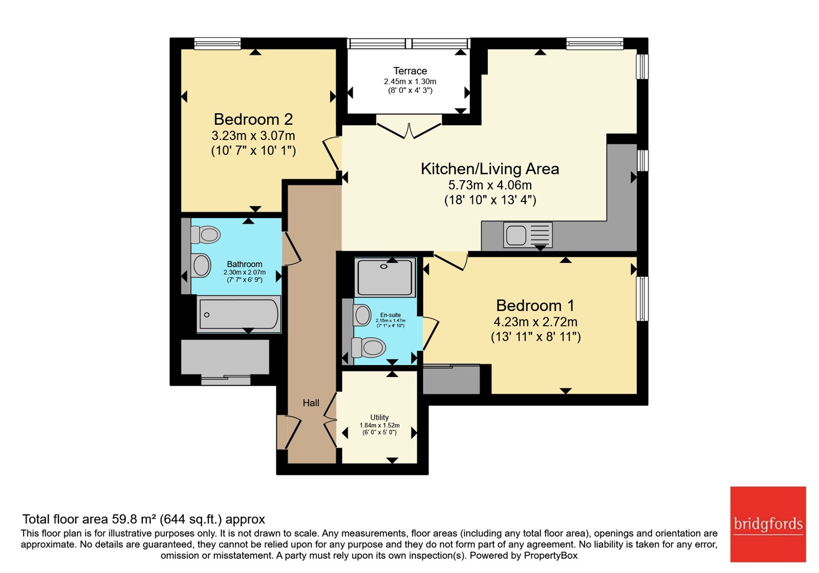 Apartment 202, 17, Lumina Village, Manchetser floorplan