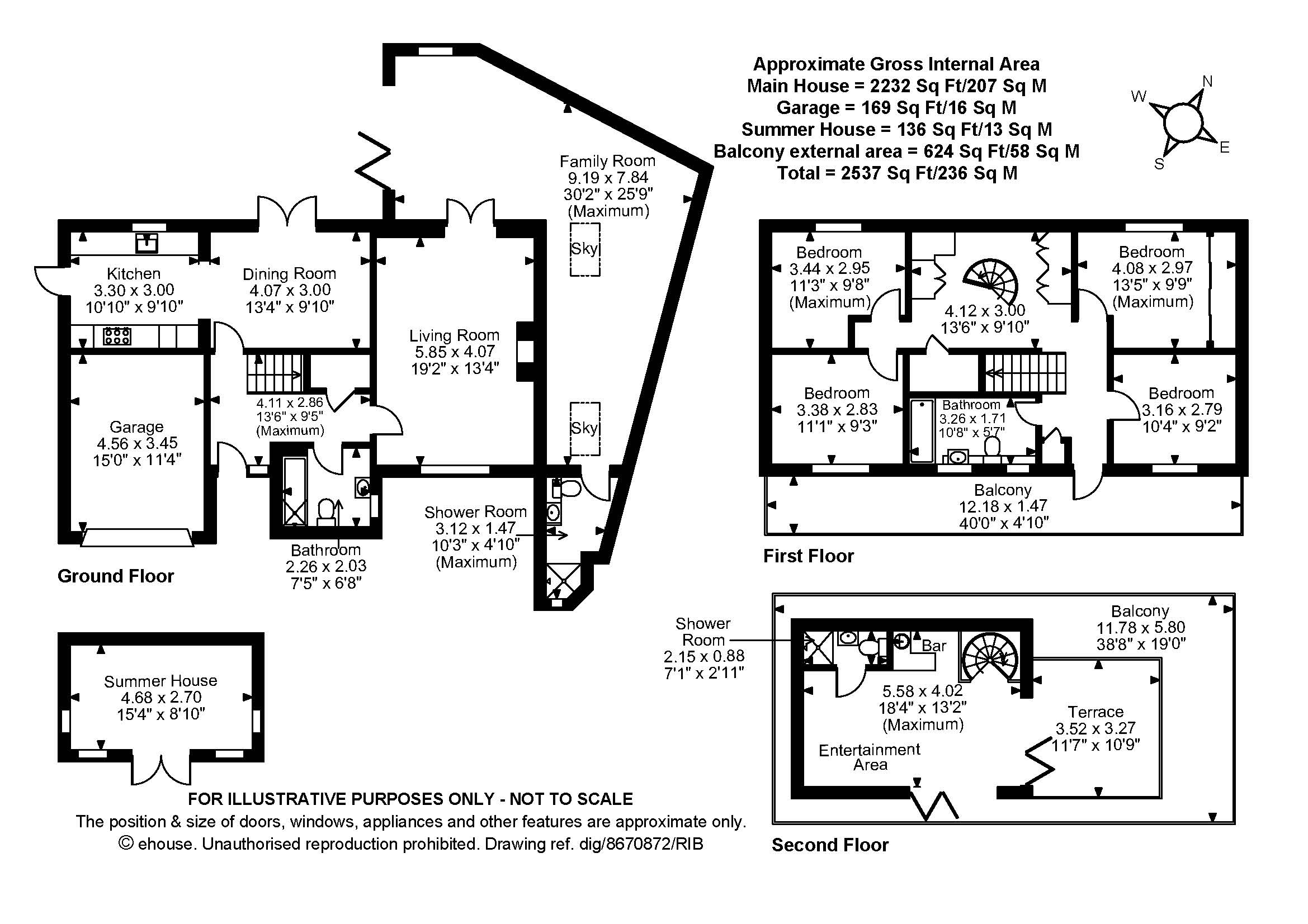 Fresh Winds, Percival Road, Walton On The Naze floorplan