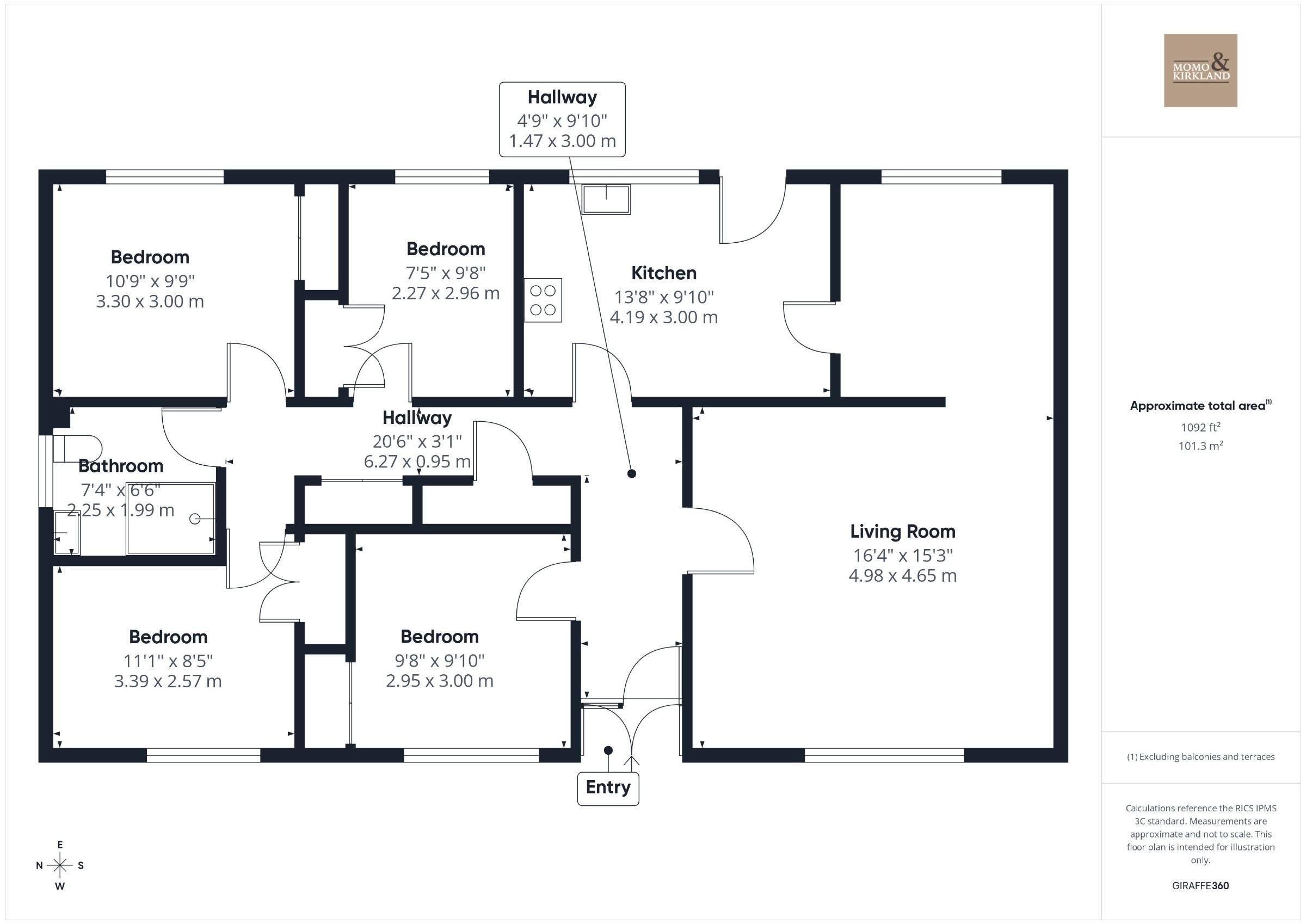 72 Muirhead, Larkhall floorplan