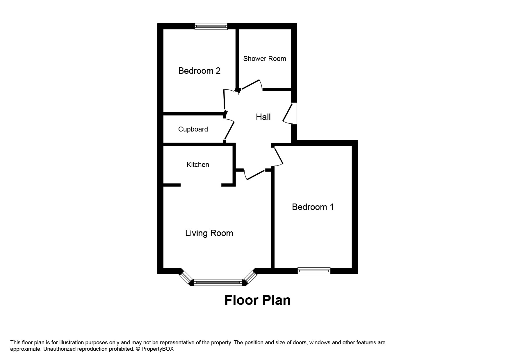 2 Bedrooms Flat to rent in Augusta Street, Llandudno LL30