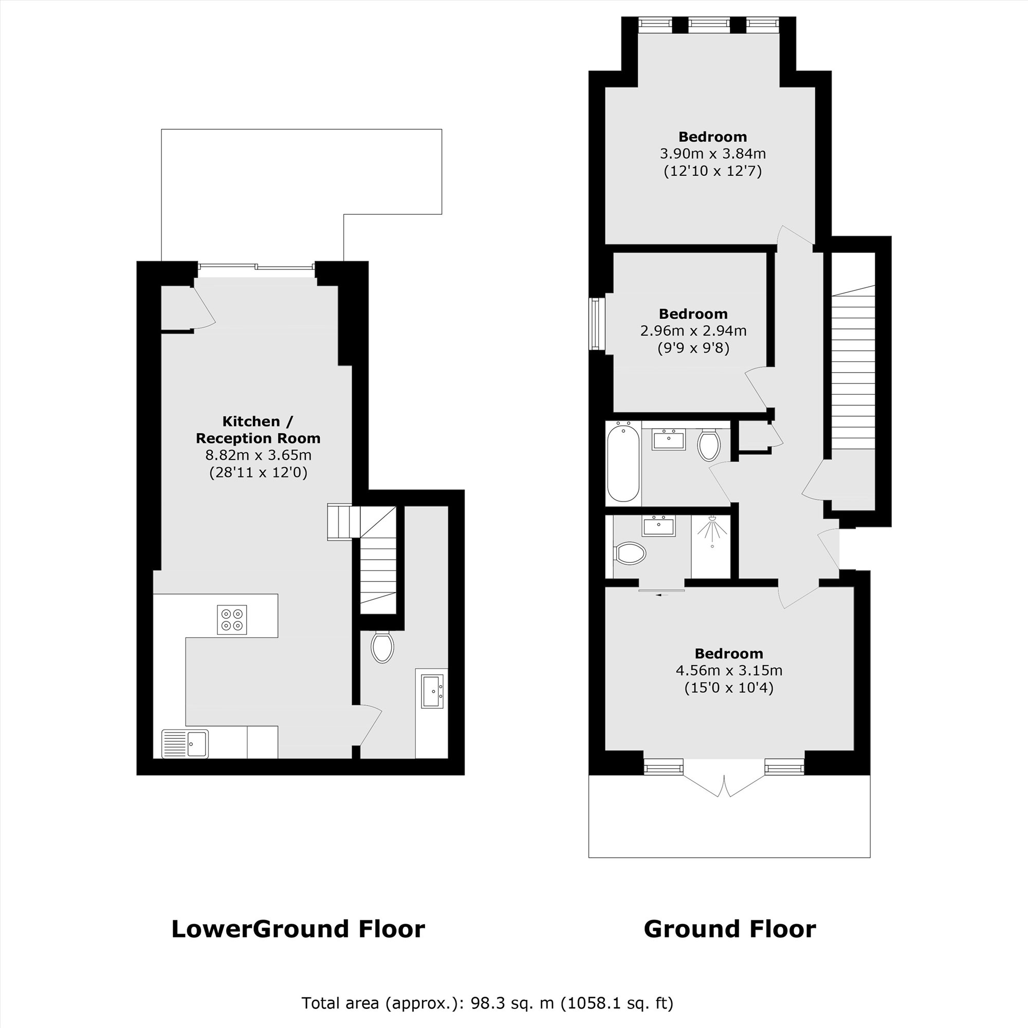 Gordon Road, London floorplan