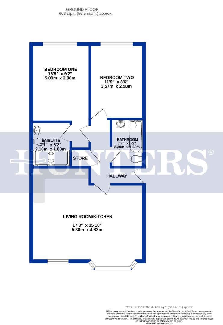 Flat 4, 613, Stanningley Road, Leeds floorplan