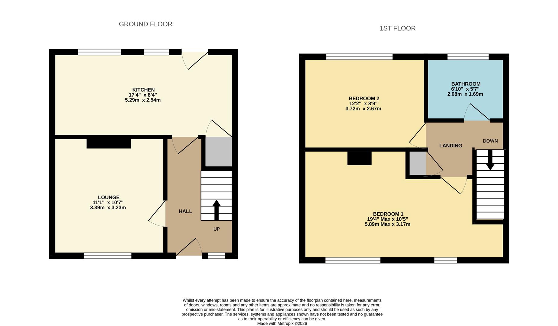 167, Ffordd Y Morfa, Abergele floorplan