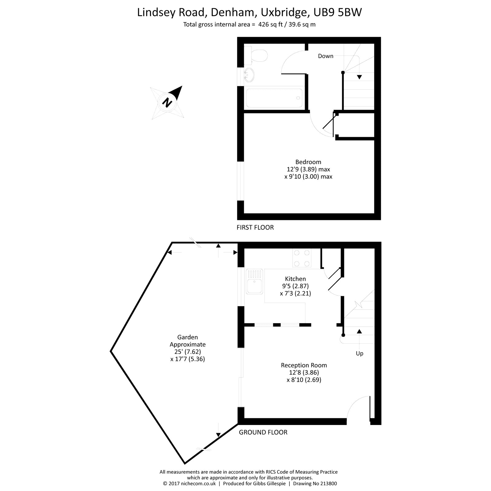 1 Bedrooms Semi-detached house for sale in Lindsey Road, Denham, Buckinghamshire UB9