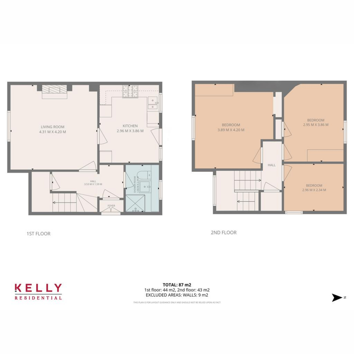 12, Stewarton Road, Glasgow floorplan