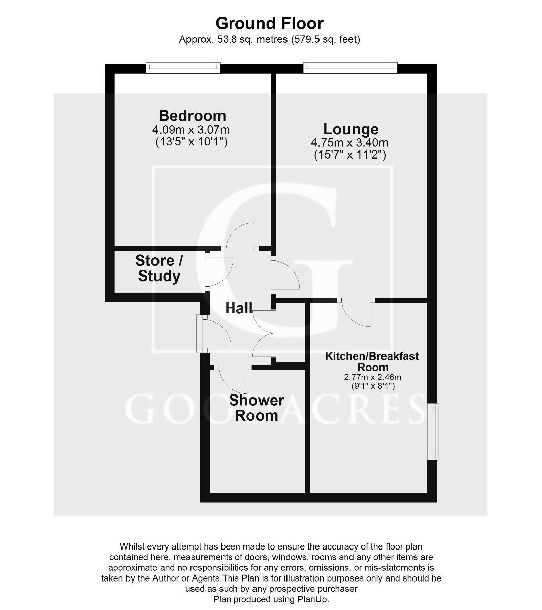 1 Bedrooms Flat for sale in Whitworth Court, Kempston MK42