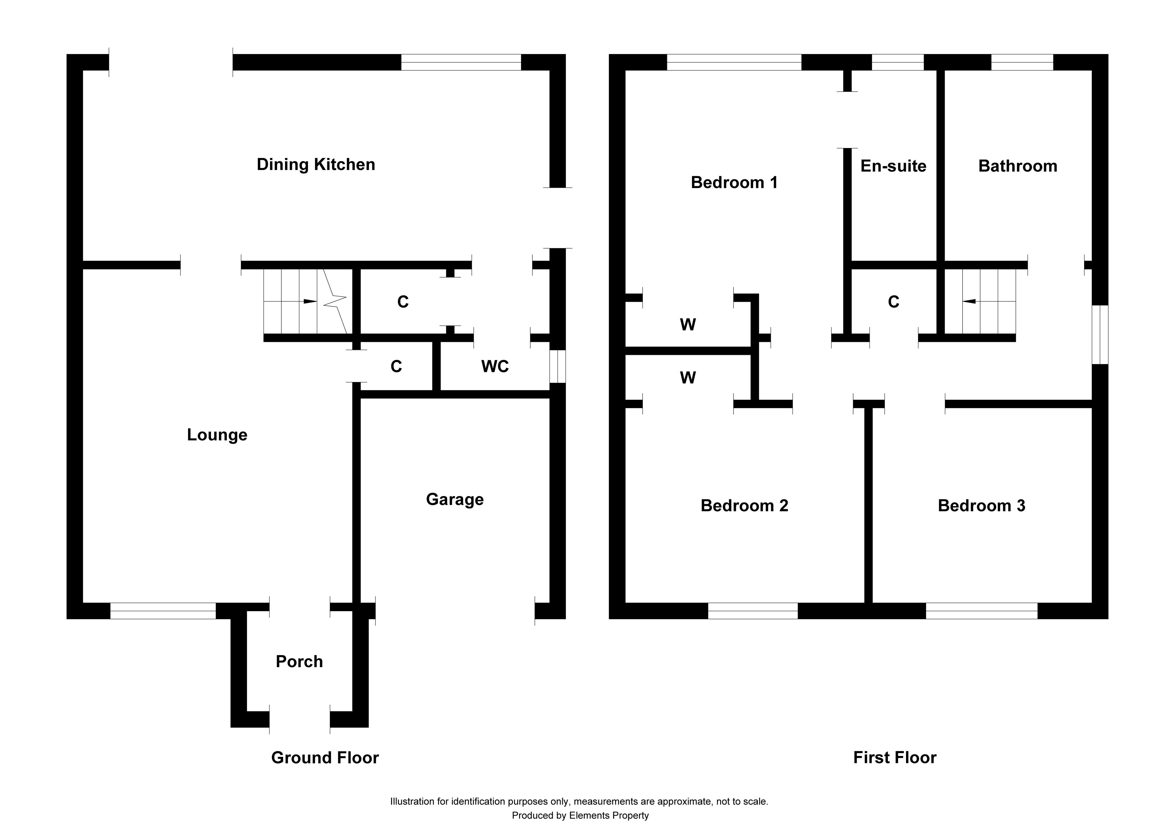 18 Spindrift Wynd, Saltcoats floorplan