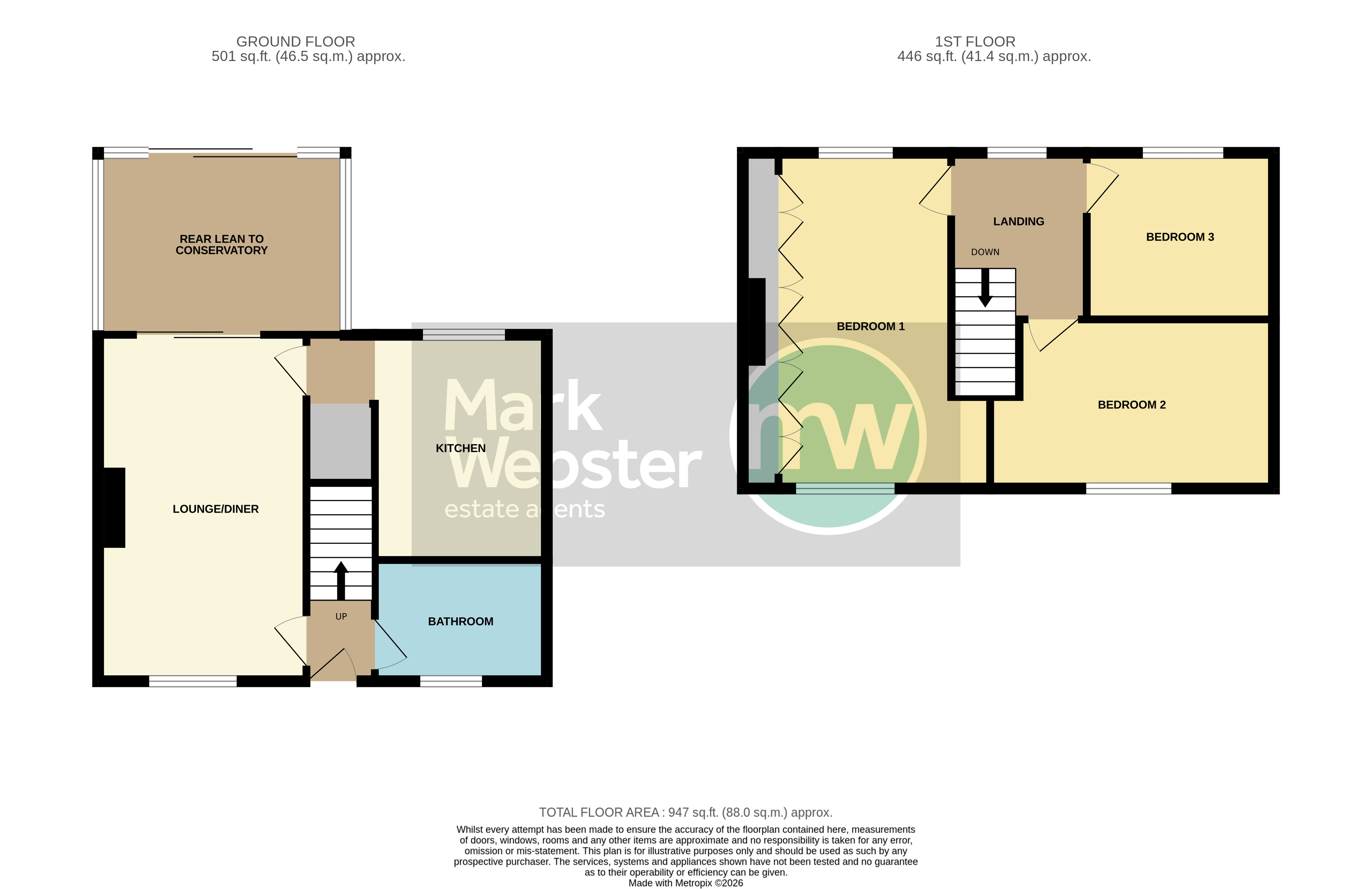 60, North Street, Atherstone floorplan