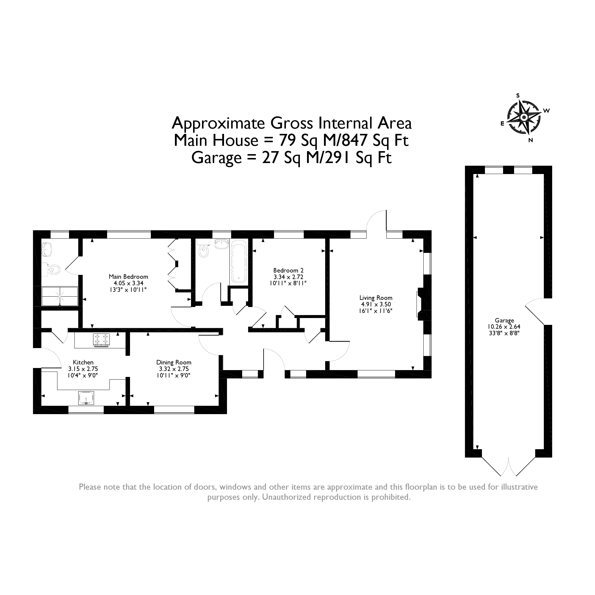 2 Bedrooms Detached bungalow for sale in Cobham Way, East Horsley, Leatherhead KT24