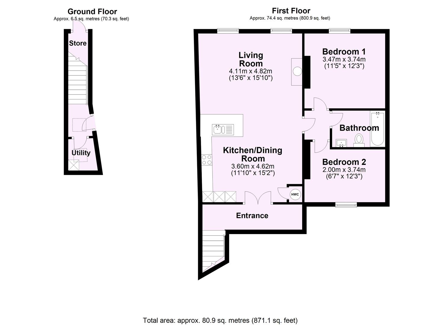 3 The Lodge, St Josephs Convent, Lawrence Street, York floorplan