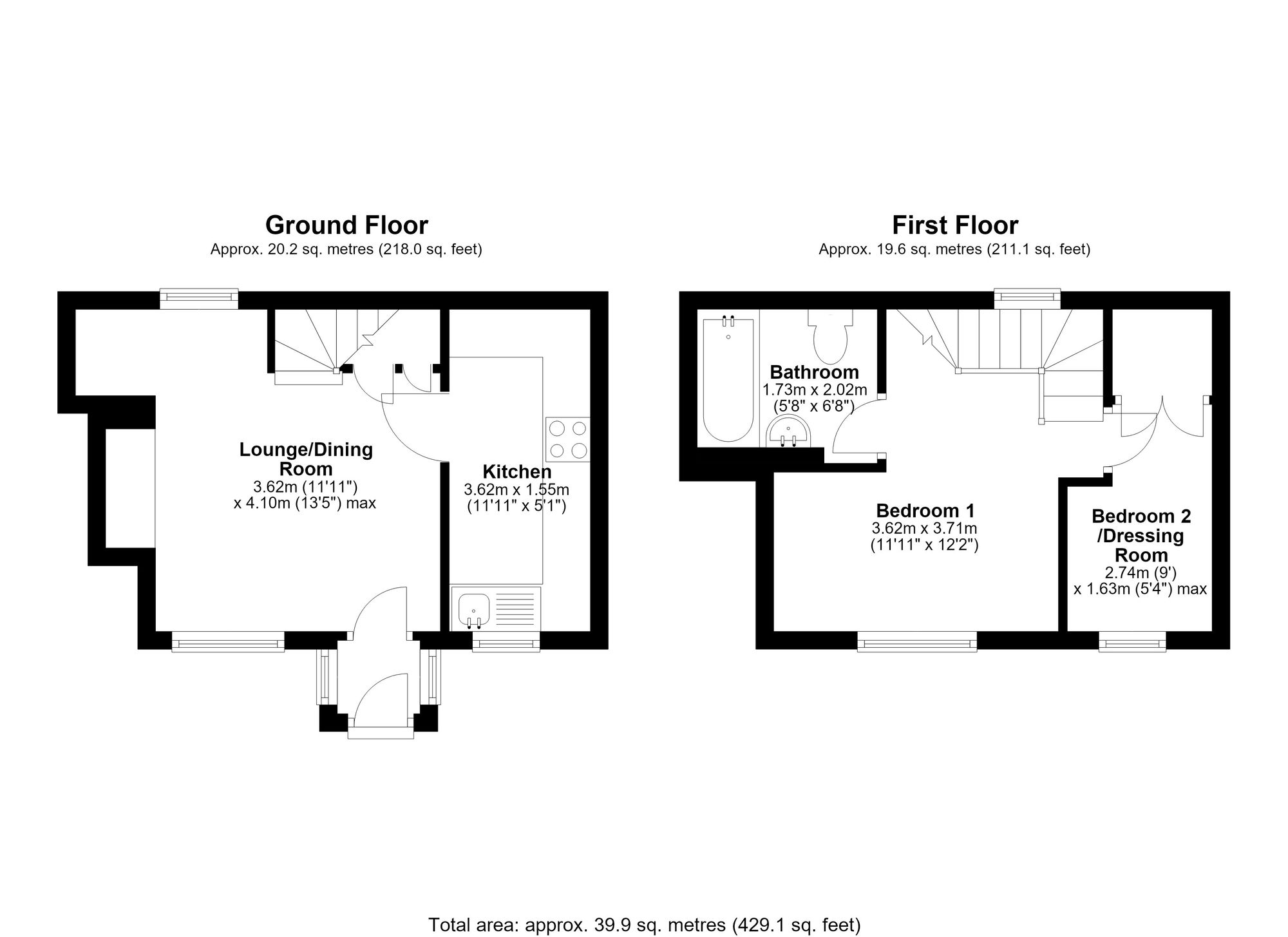 7 Hurrells Row, Cambridge floorplan