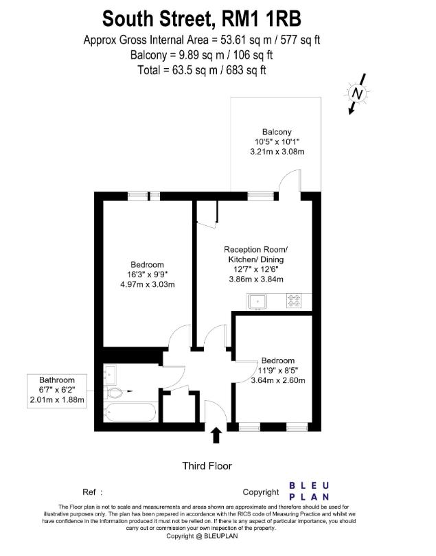South Street, Romford floorplan