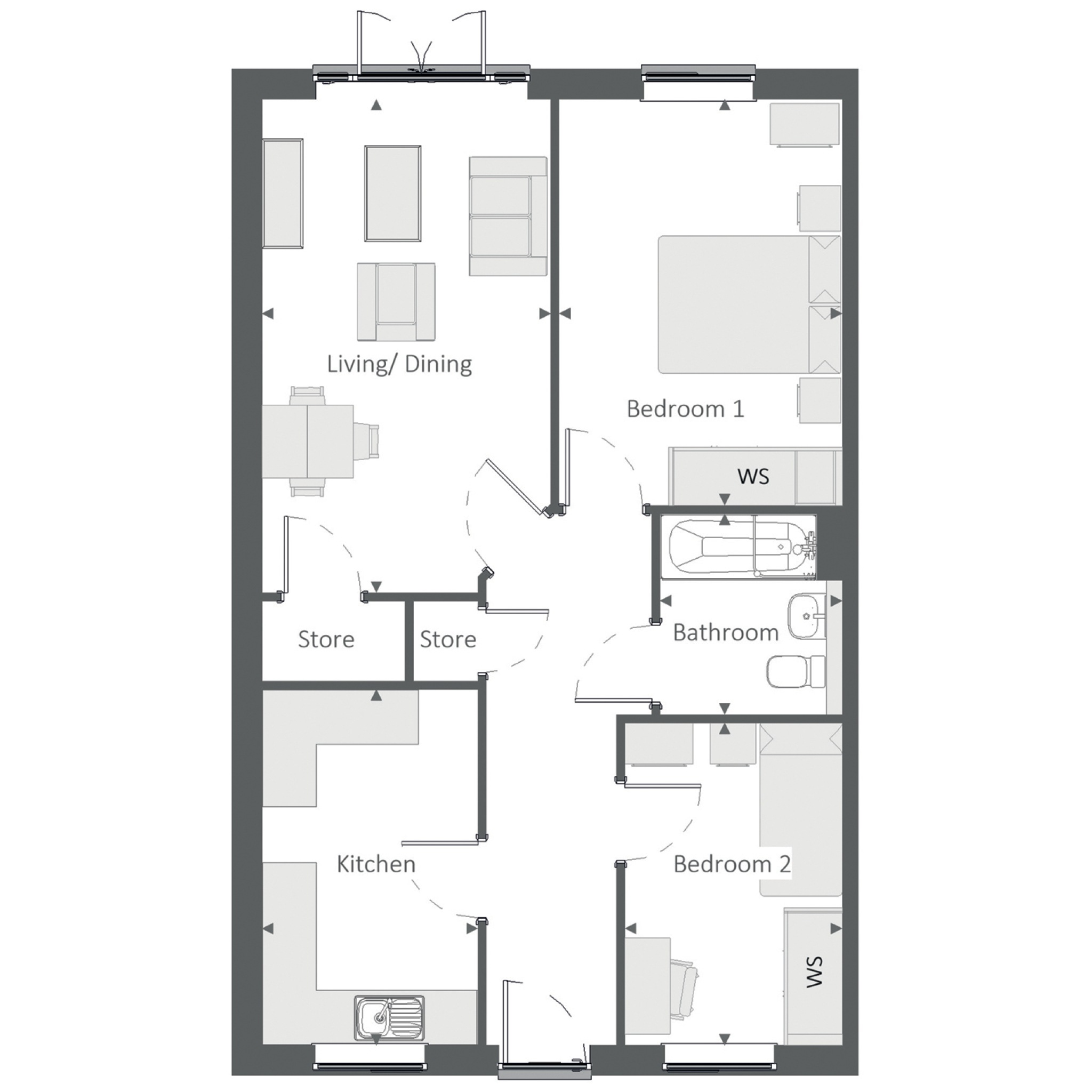 10, Station Lane, Pelton Lane Ends, Pelton floorplan