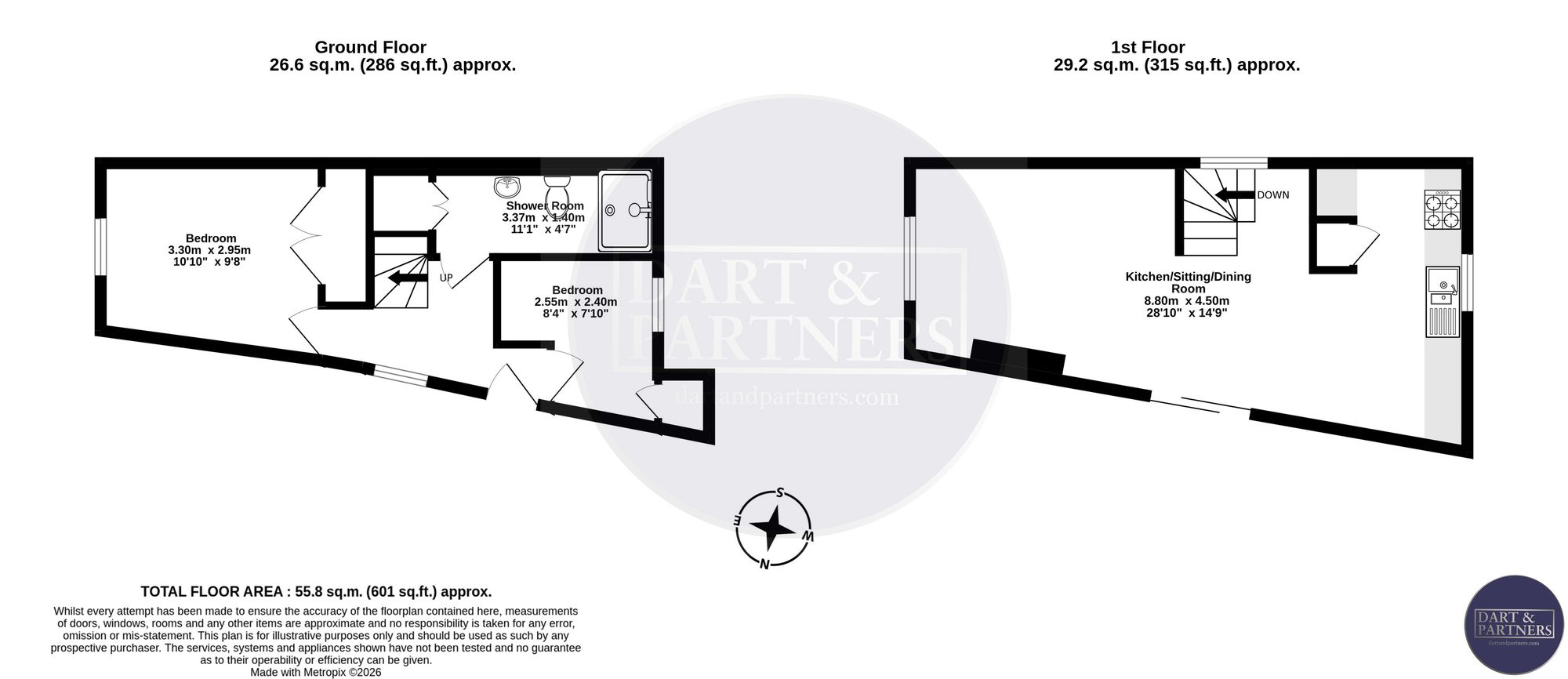 1 The Green, Teignmouth floorplan