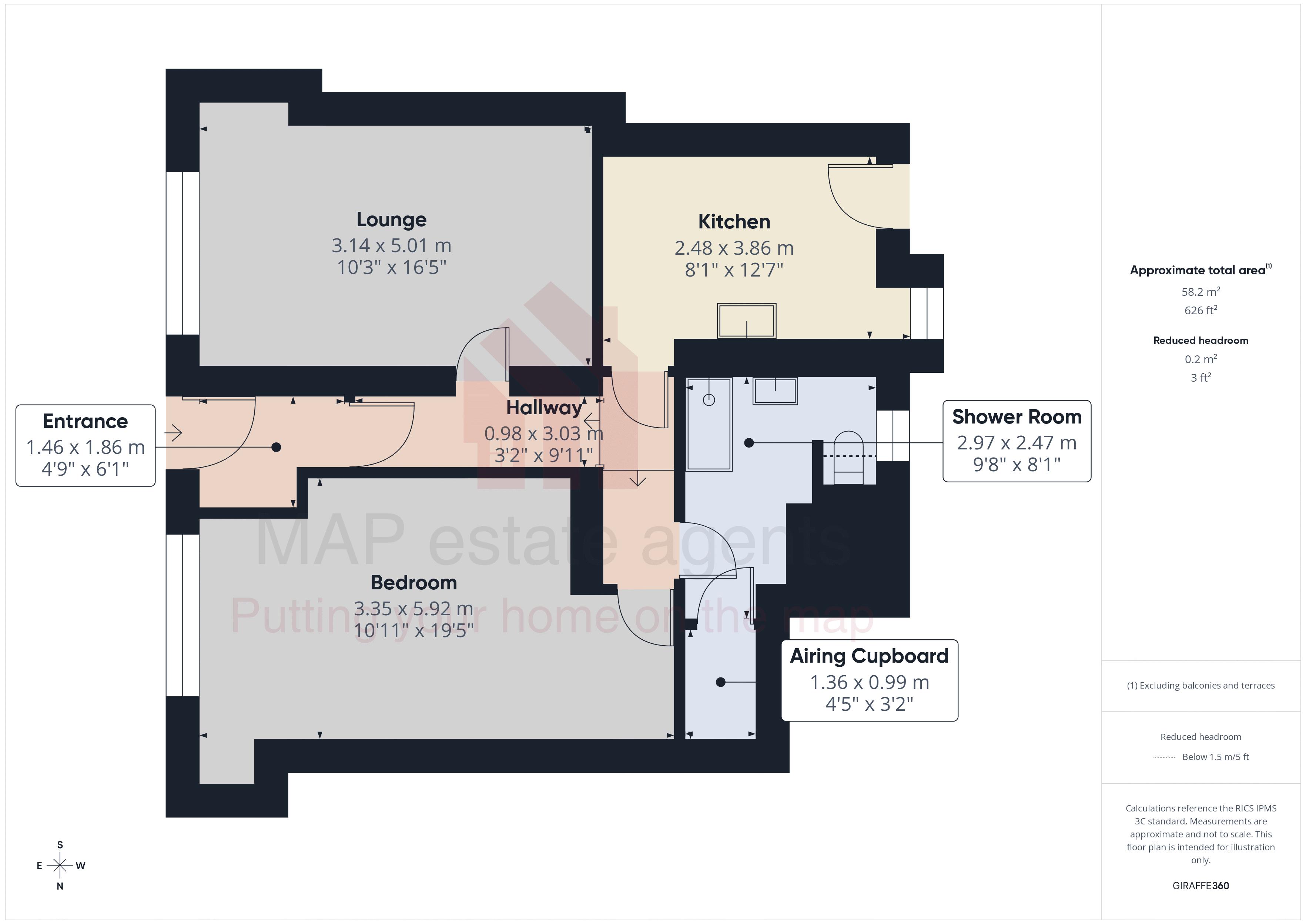 8, Basset Road, Camborne floorplan