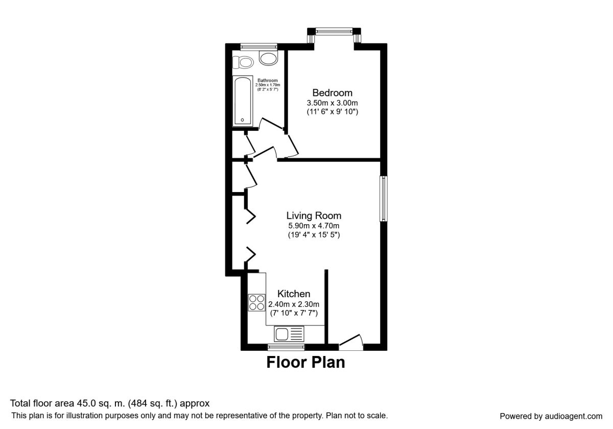 1 Bedrooms Flat for sale in Northfield Gardens, Watford WD24