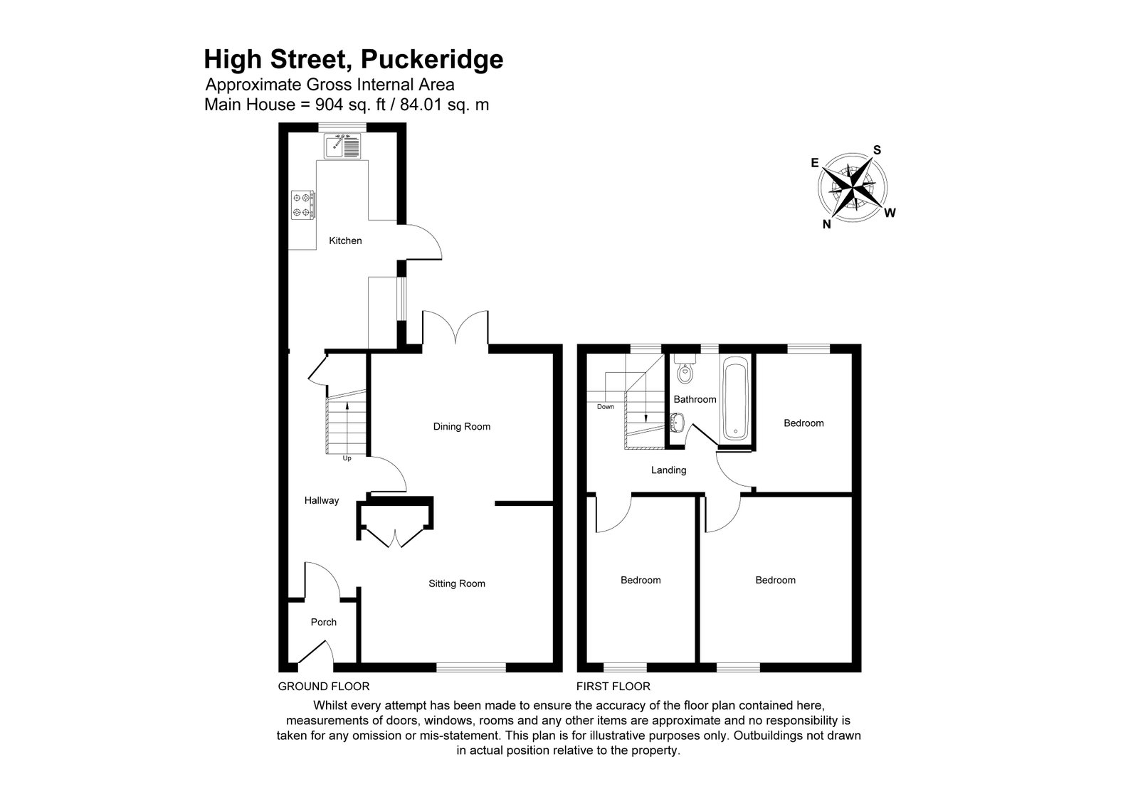 59, High Street, Puckeridge floorplan