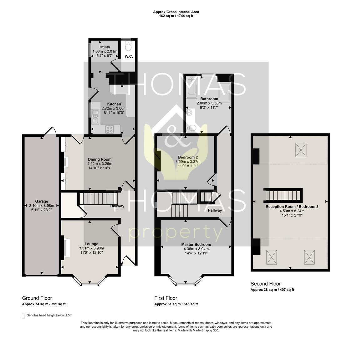 98, Henry Road, Gloucester floorplan