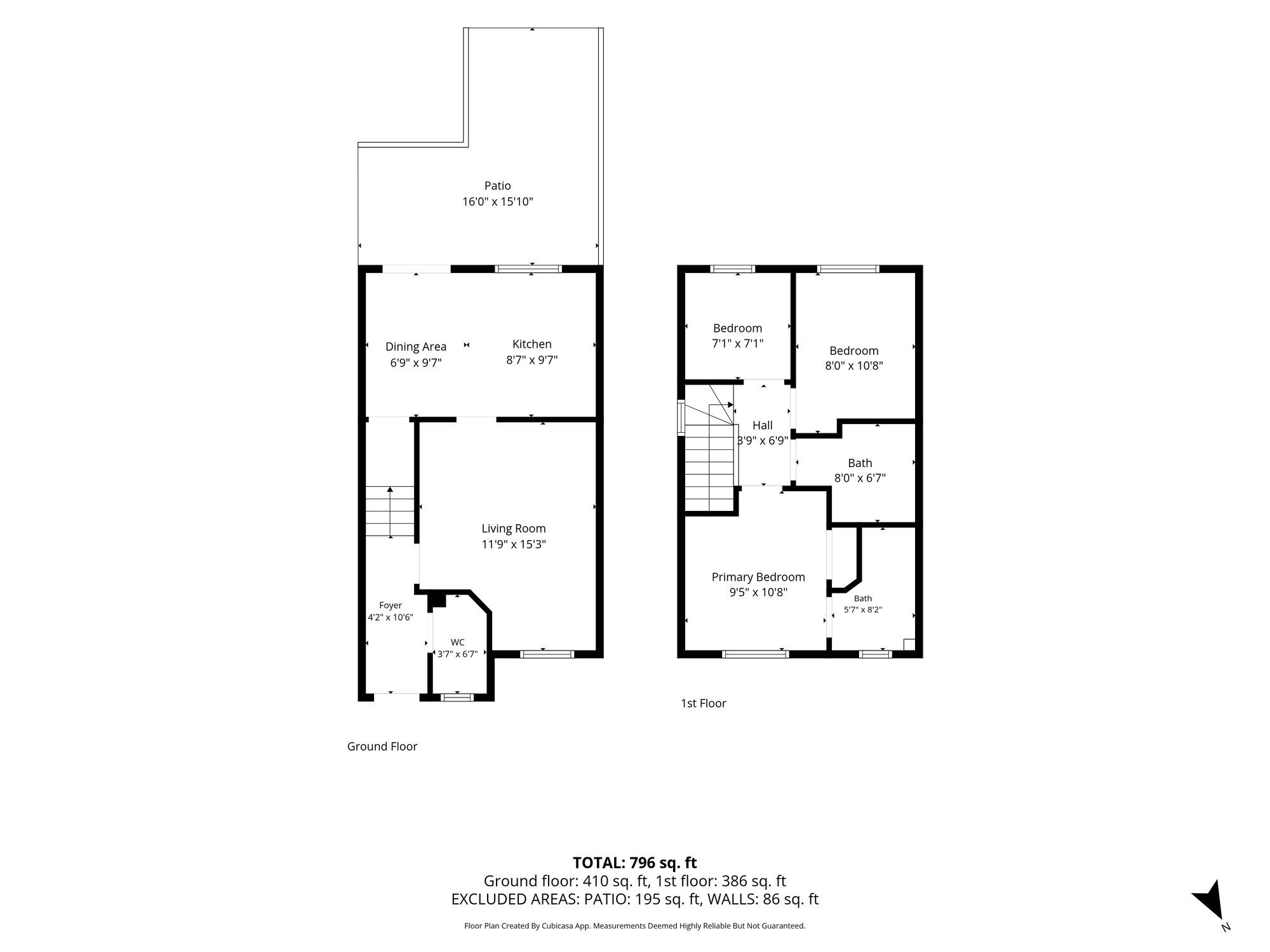 22 Vaderland Grove, Larkhall floorplan