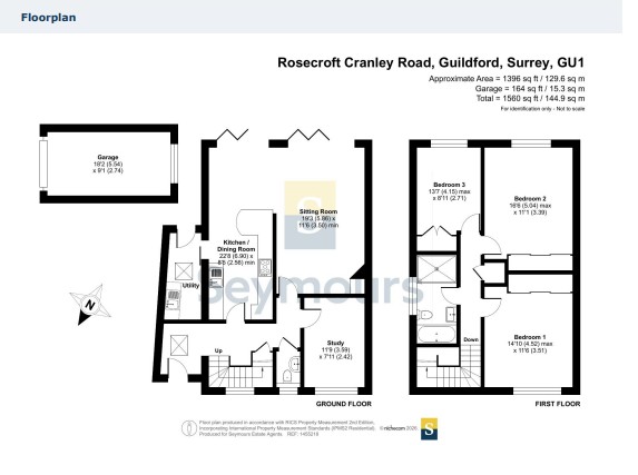 Rosecroft, Cranley Road, Guildford floorplan