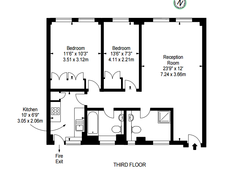 2 Bedrooms Flat to rent in 145 Fulham Road, Chelsea, South Kensington SW3