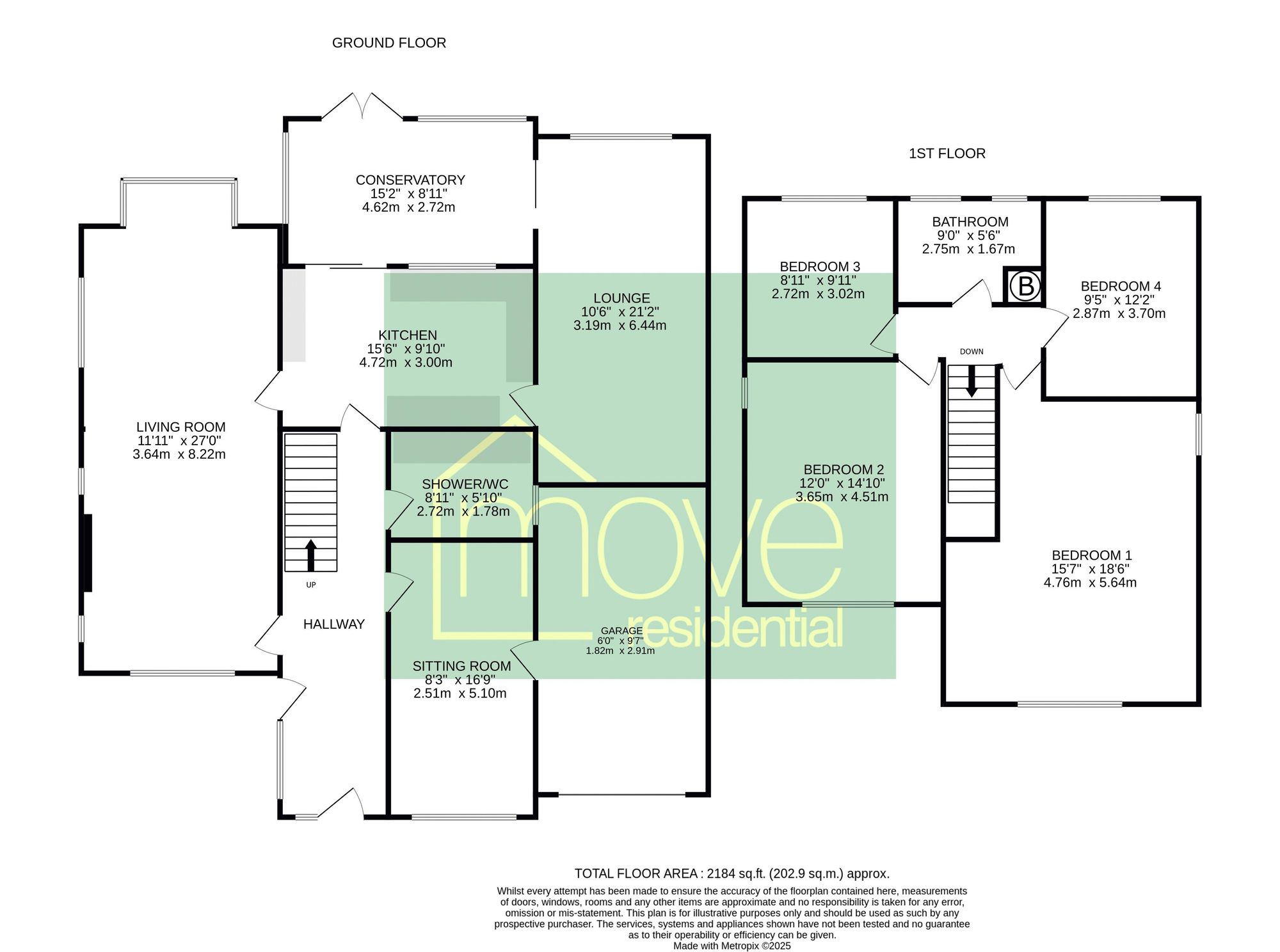 21 Westwood Road, Prenton floorplan
