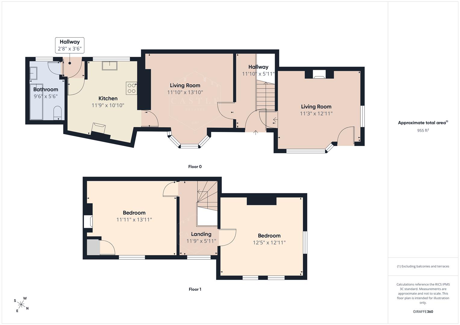 8, Newbold Road, Barlestone floorplan