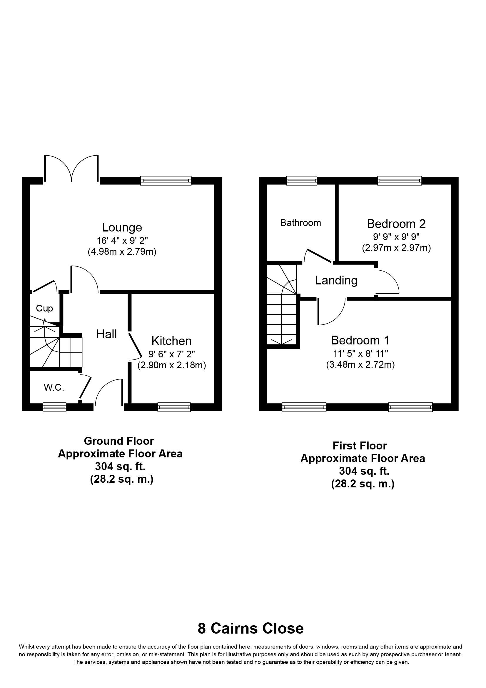 2 Bedrooms Semi-detached house for sale in Cairns Close, Lichfield WS14