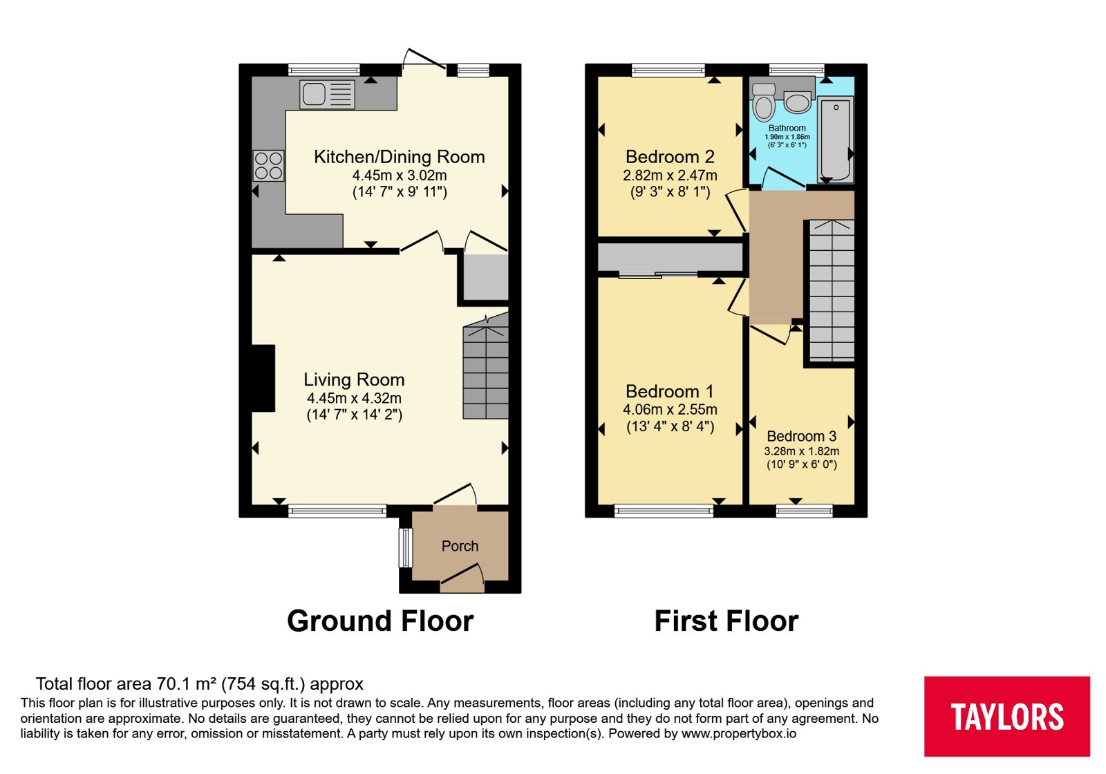 64, Tiffany Close, Milton Keynes floorplan
