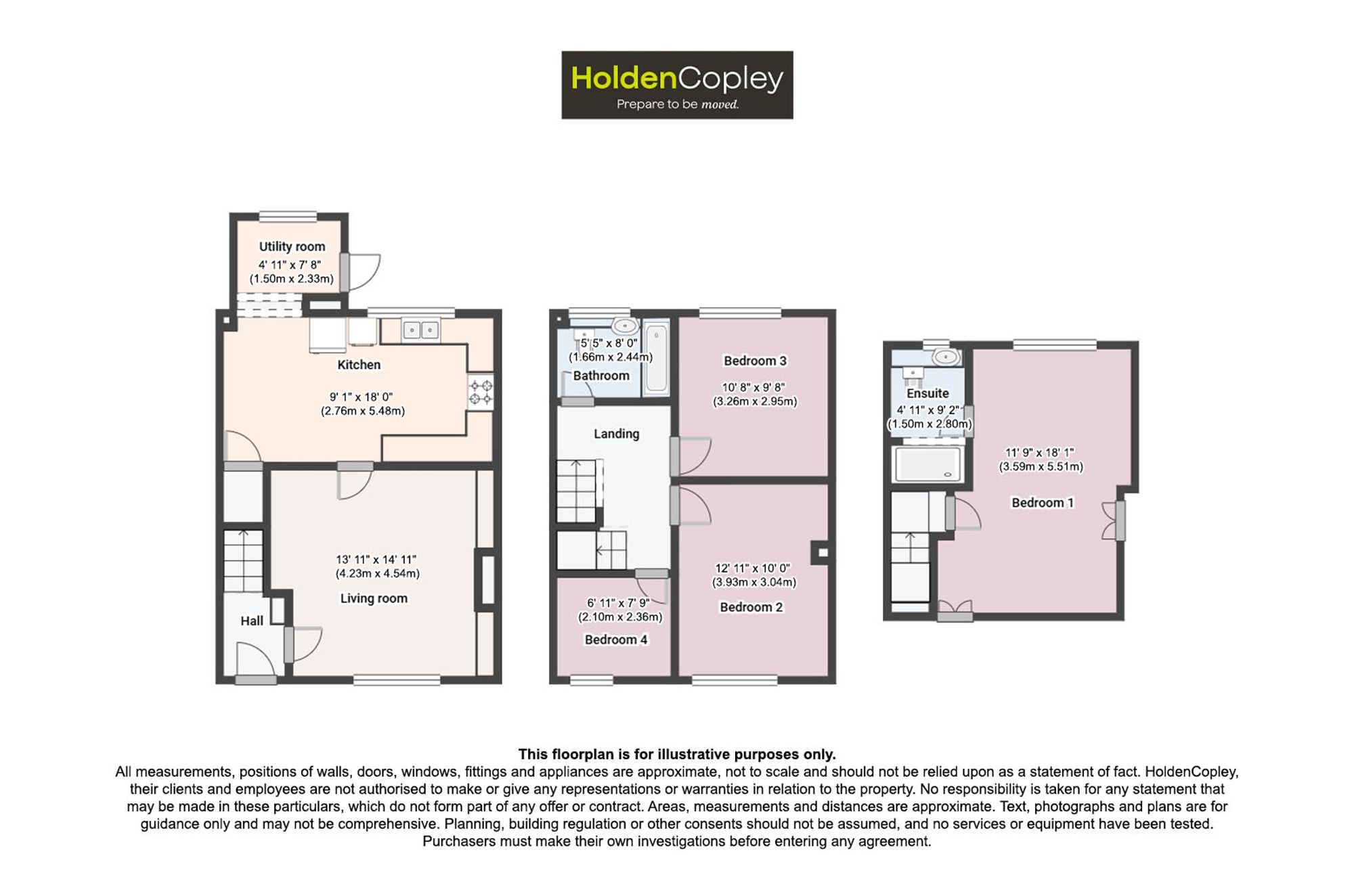 32 Mildenhall Crescent, Nottingham floorplan