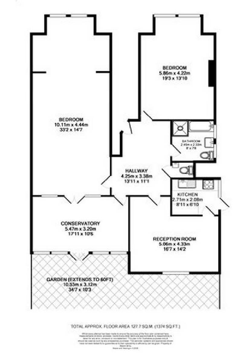 3 Bedrooms Flat to rent in Corfton Road, Ealing, London W5