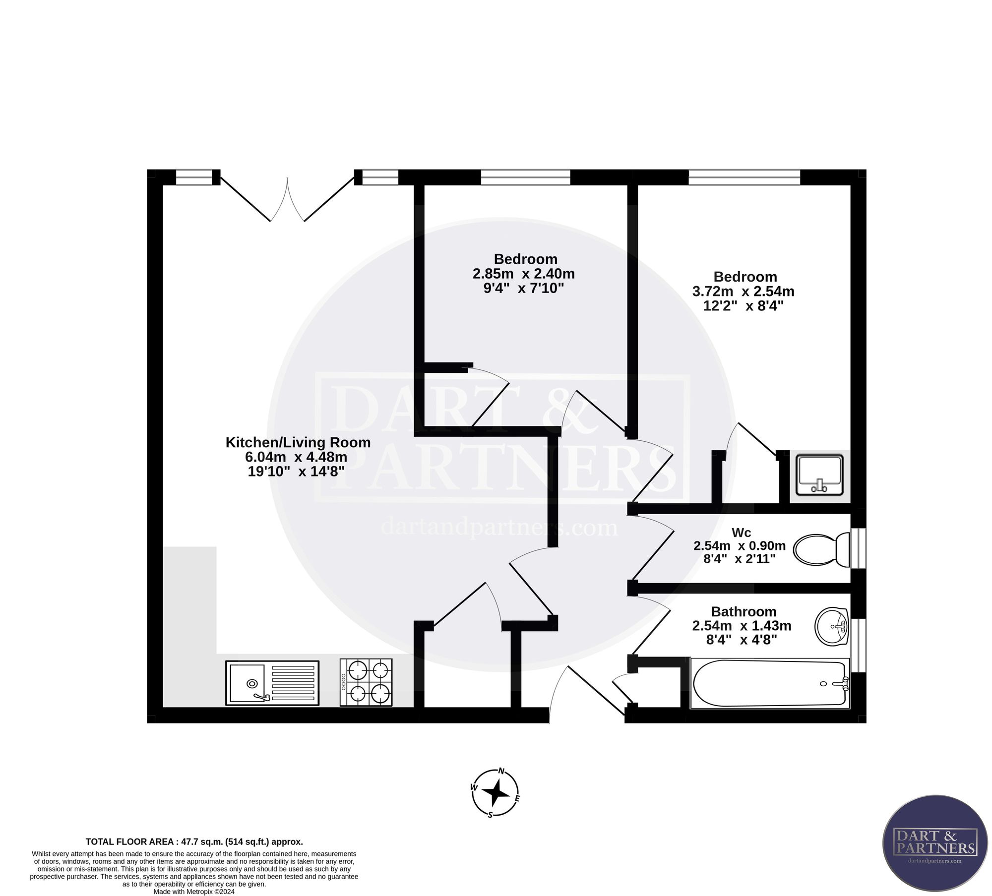 71 Devondale Court, Dawlish floorplan