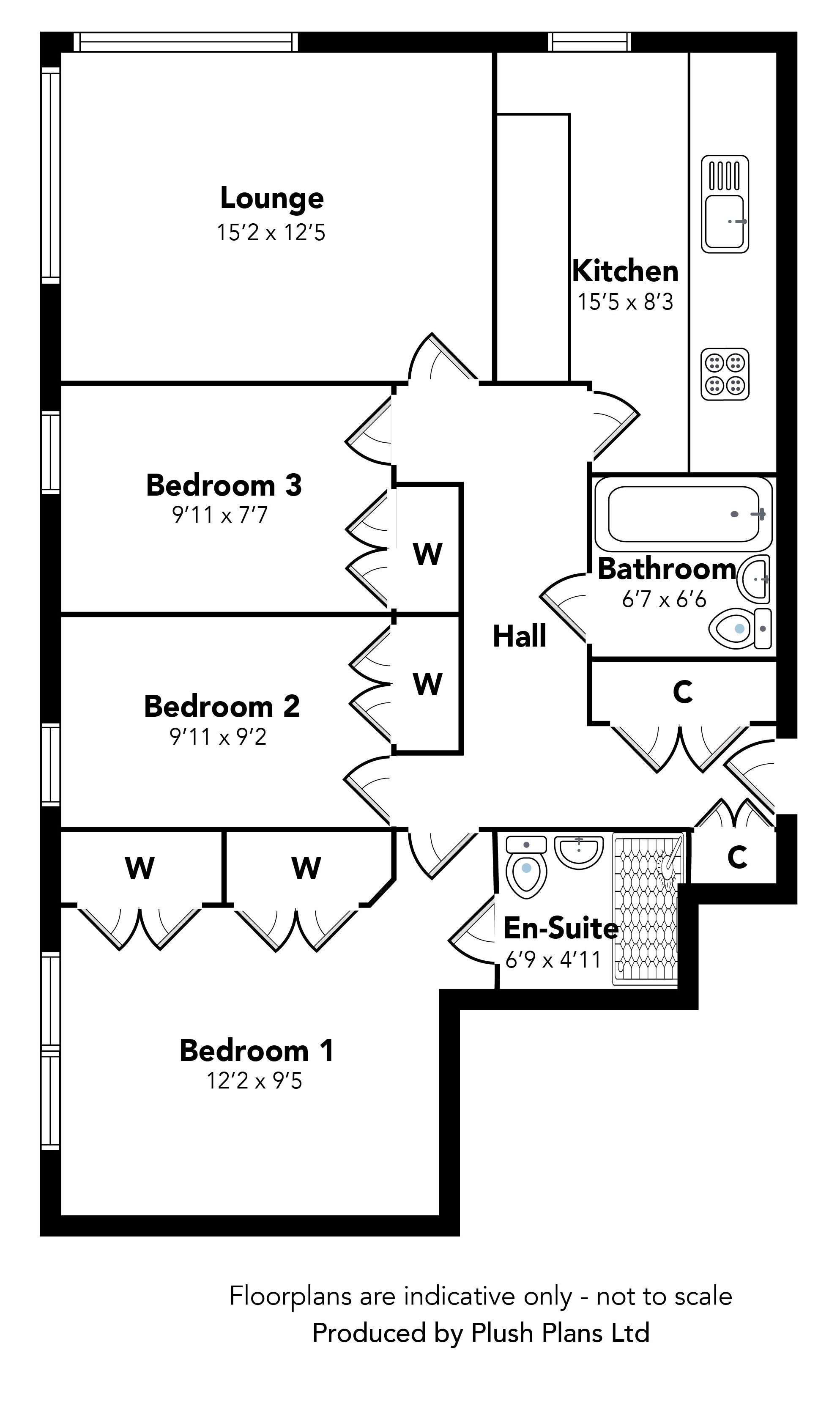 3 Bedrooms Flat for sale in Flat 3/3, 57, Kenley Road, Renfrew PA4