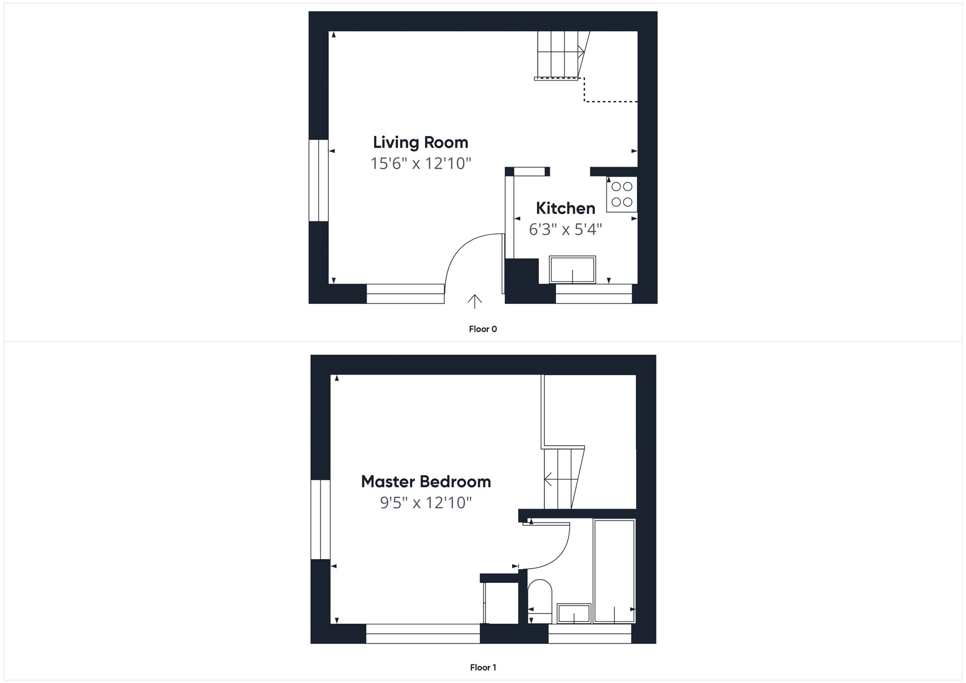 45, St. Benedicts Close, Hampshire floorplan