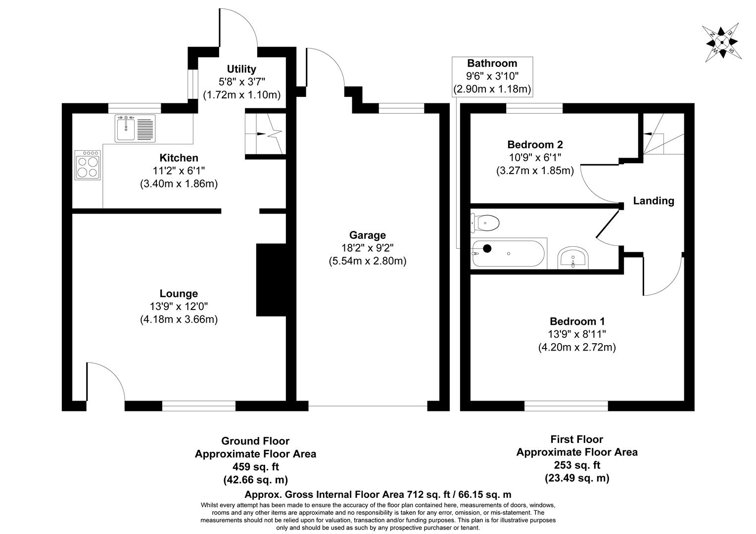 9, Stewton Lane, Louth floorplan