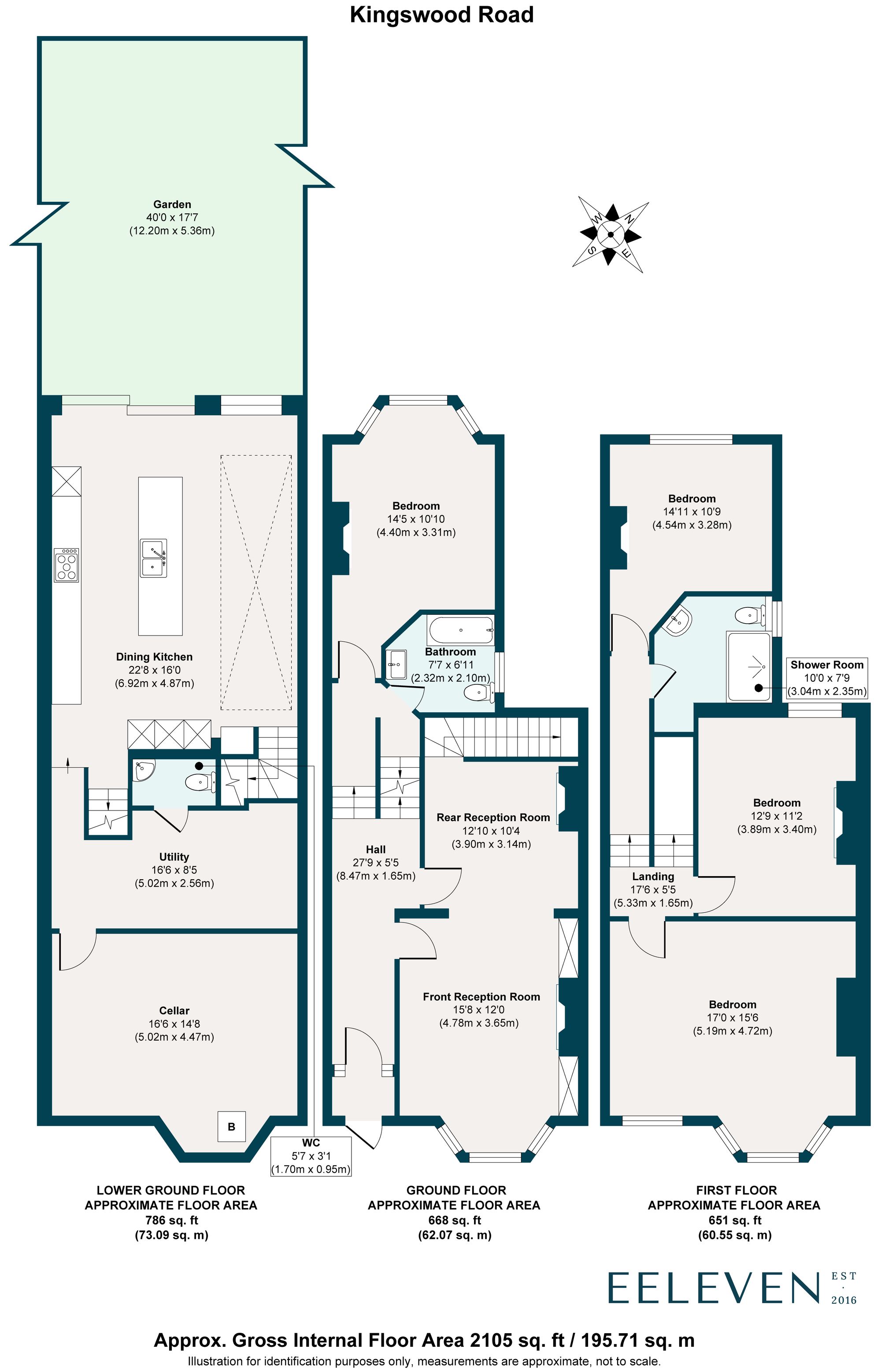 24 Kingswood Road, London floorplan
