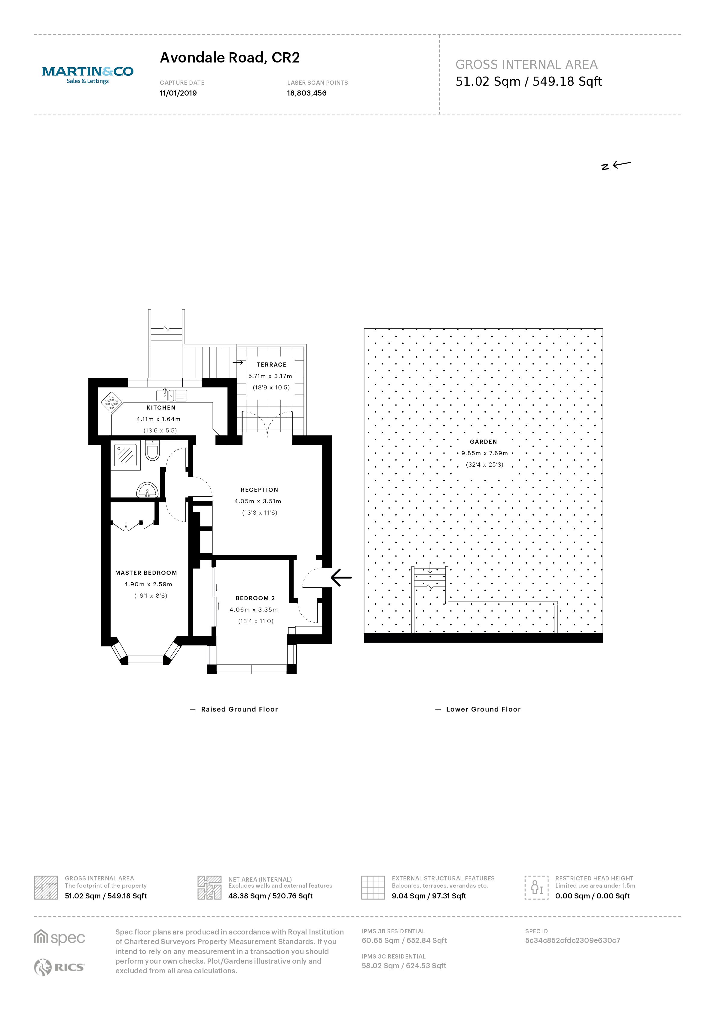 2 Bedrooms Flat for sale in Avondale Road, South Croydon, Surrey CR2