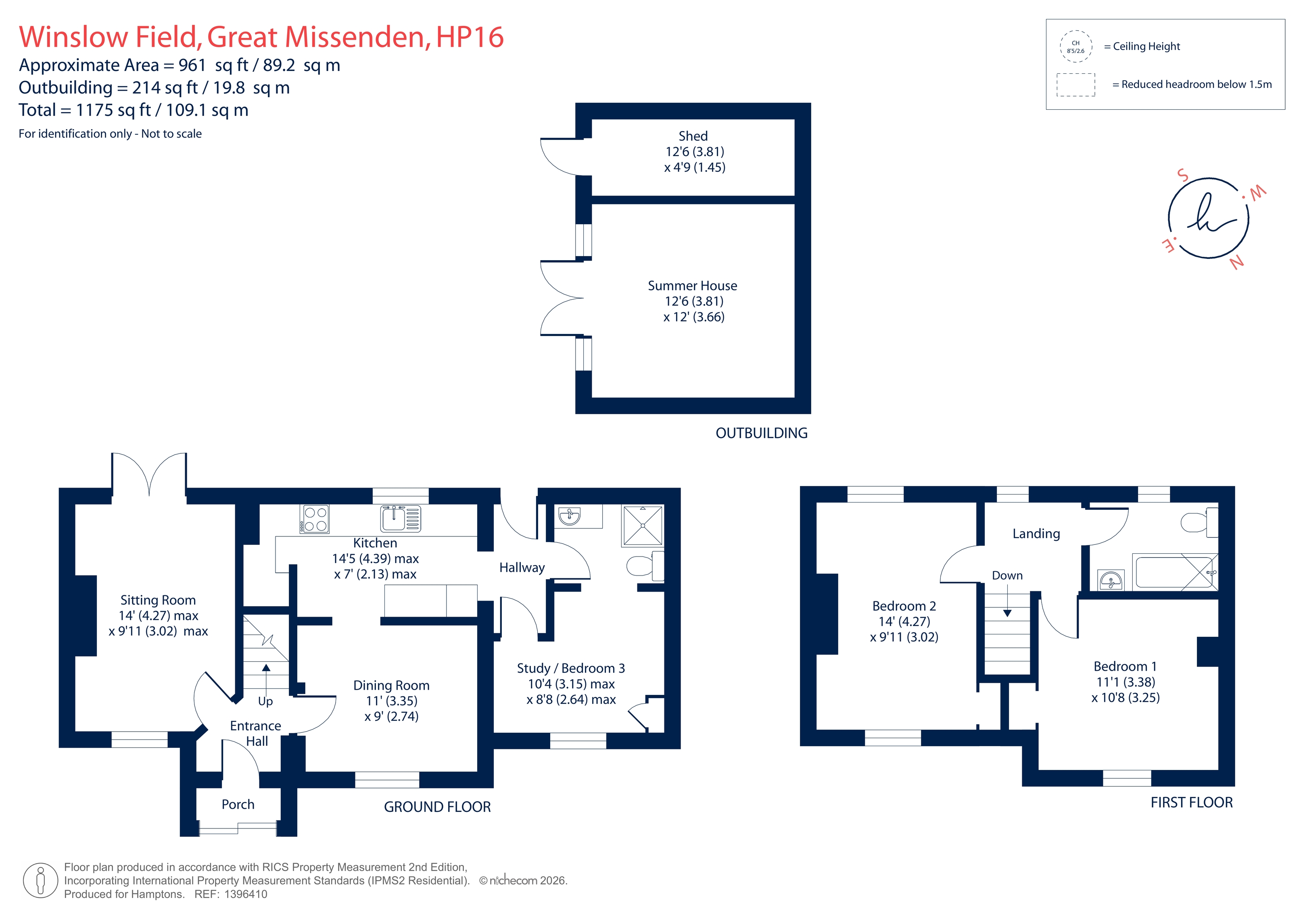 4, Winslow Field, Great Missenden floorplan