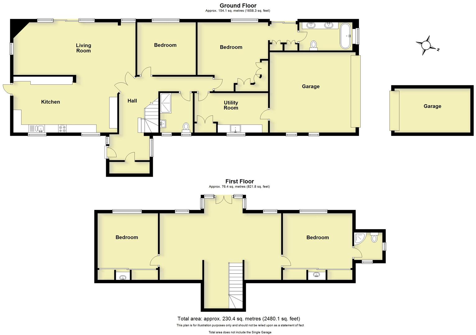 Four Winds, Hockley Road, Warwick floorplan